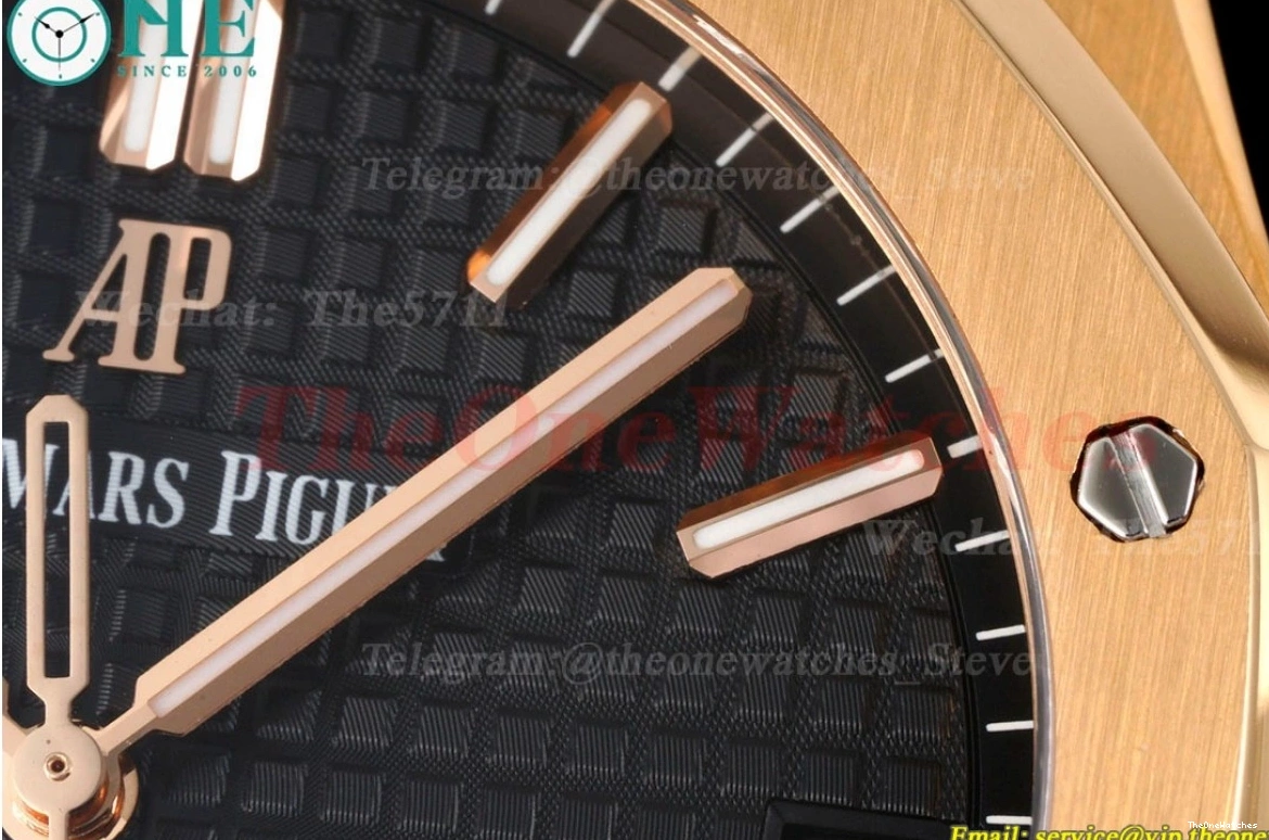 RG 15500 A4302 Mod ZF Oak Dial 41mm Black Royal RG V2 0304